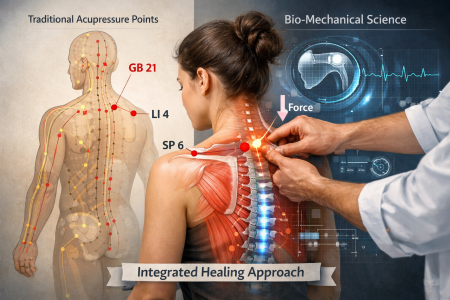 Combination of Acupressure